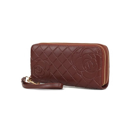 Genuine Leather Embossed Wallet