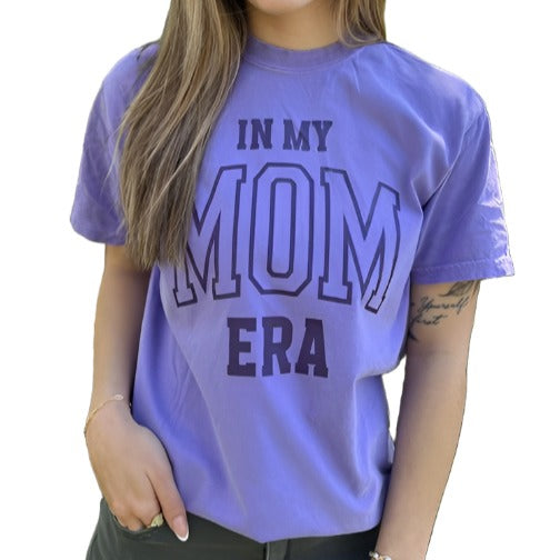 In My Mom Era Purple Tee