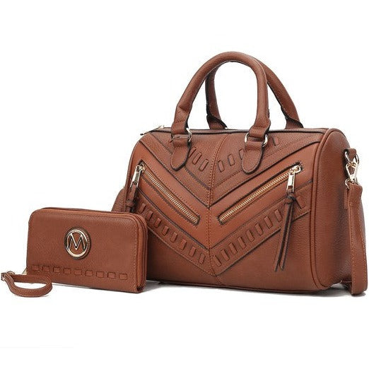 Satchel Bag with Wallet