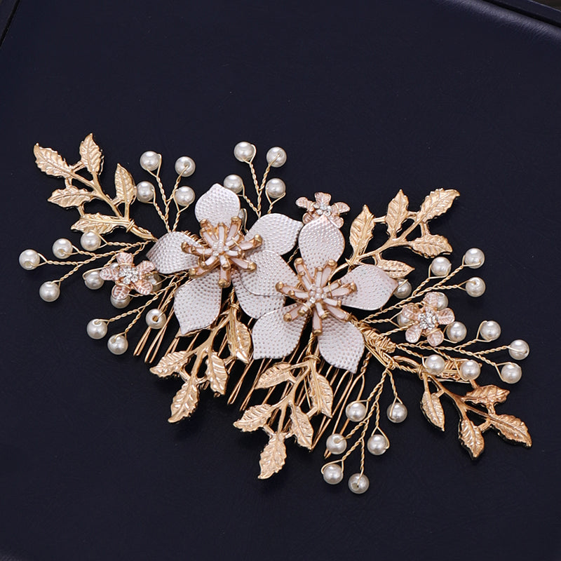 Bridal Pearl Hair Comb