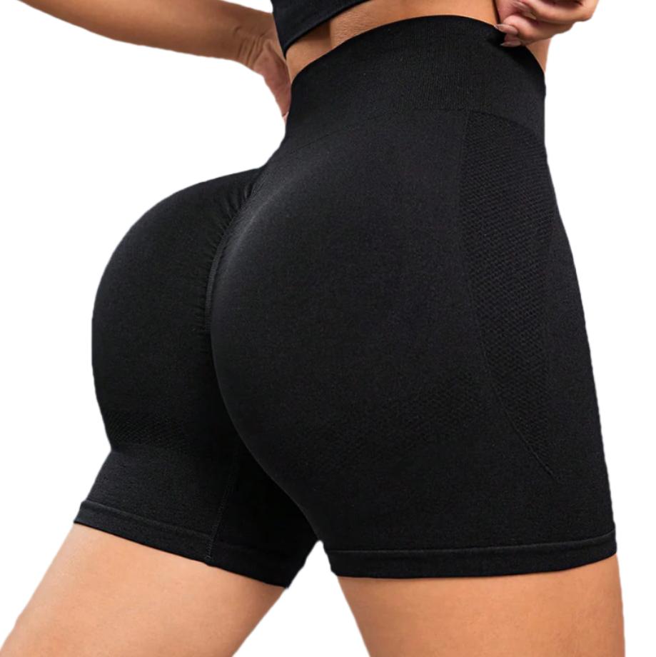 Wide Waistband Sports Shorts