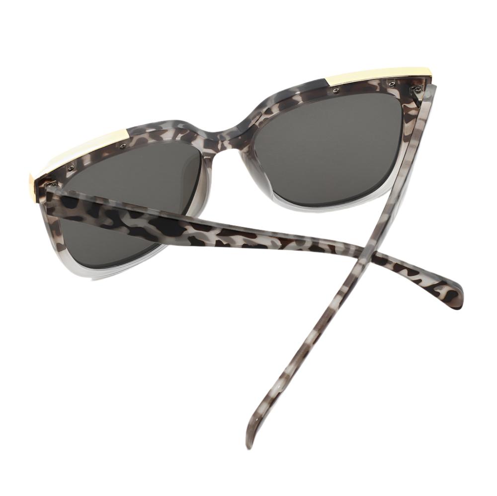 Tortoiseshell Frame Full Rim Sunglasses