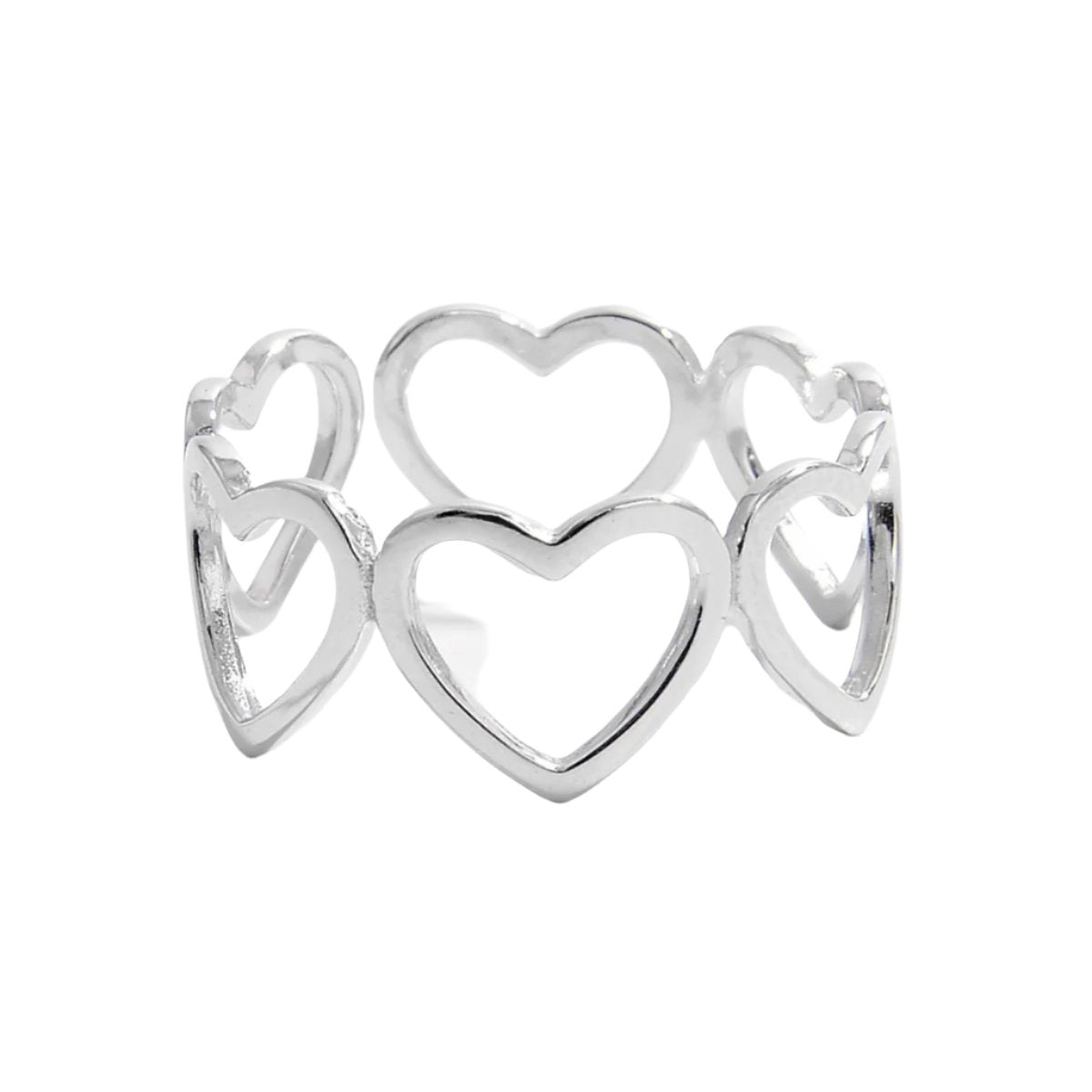 925 Sterling Silver Heart Ring