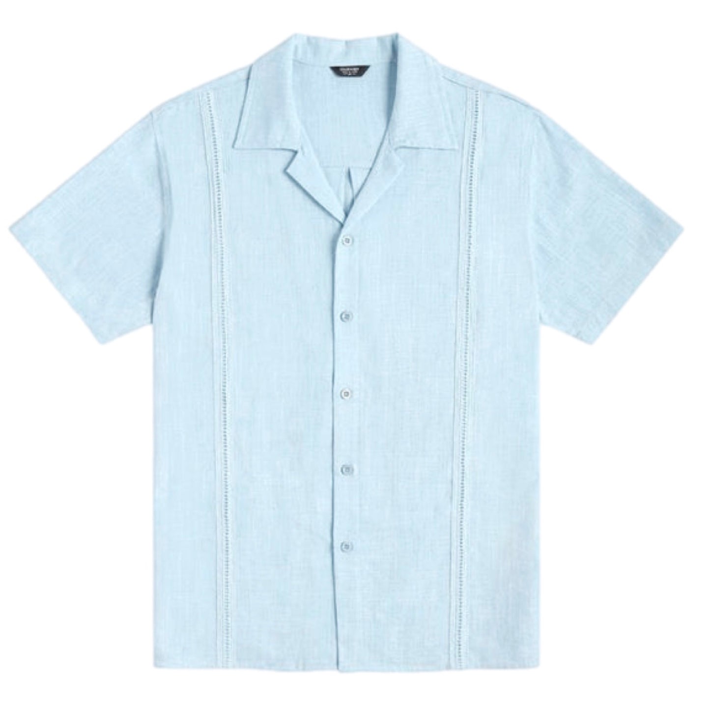 Linen Short Sleeve Button Up Shirt