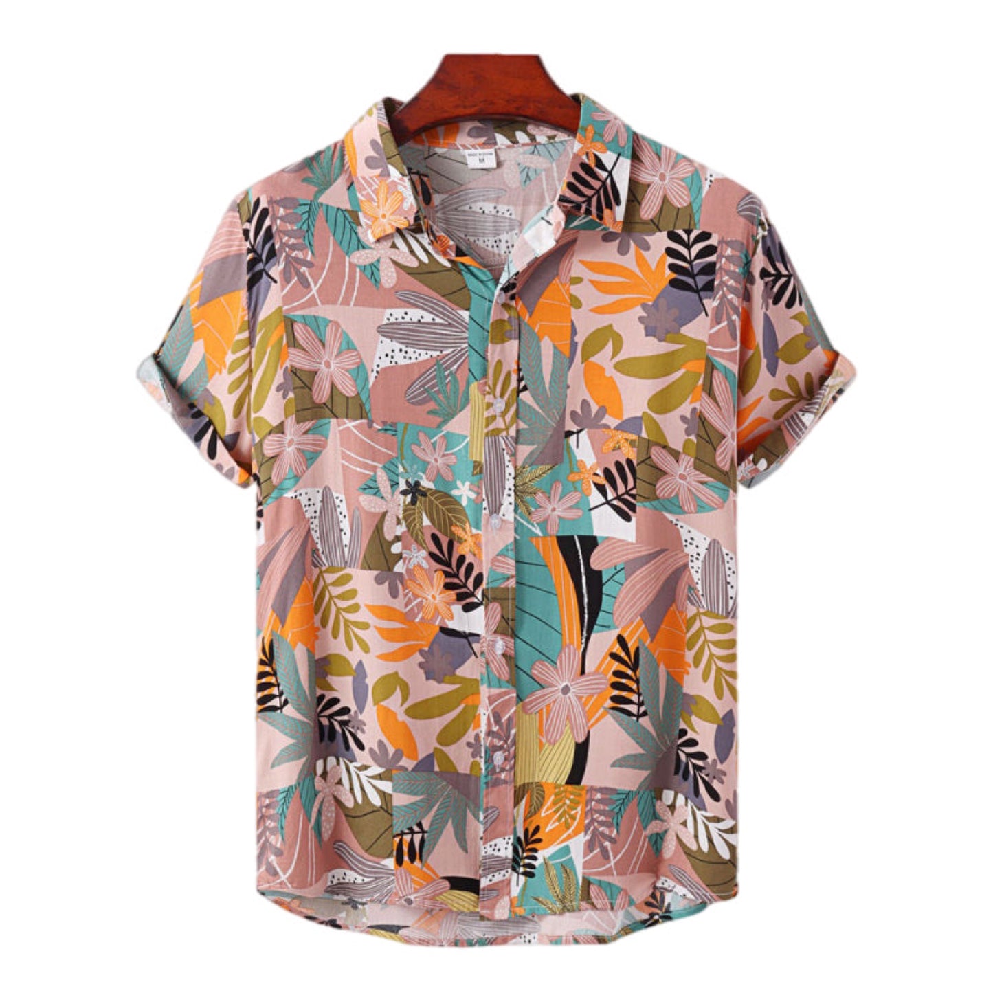 Short Sleeve Button Up Hawaiian Shirt