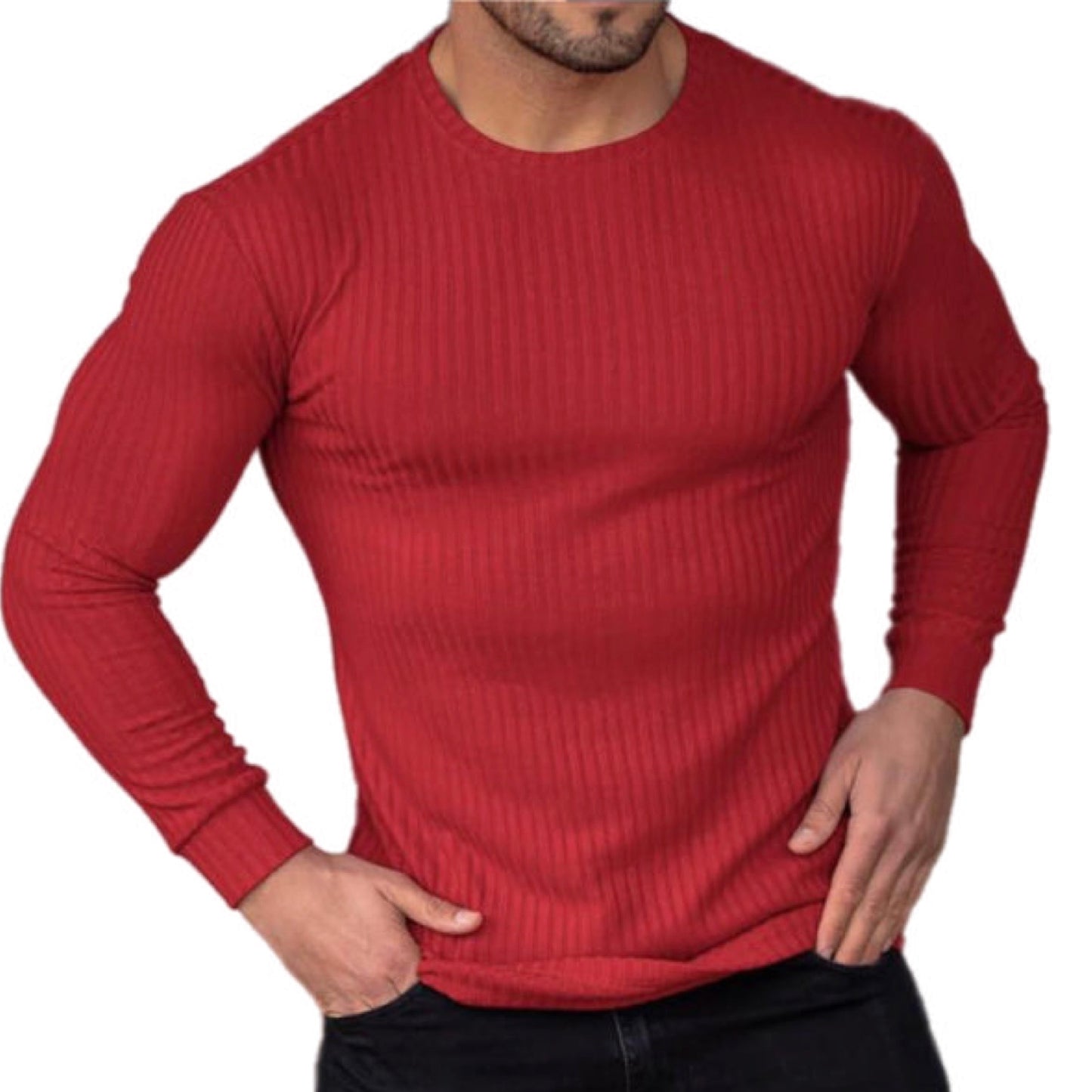 Round Neck Long Sleeve Shirt