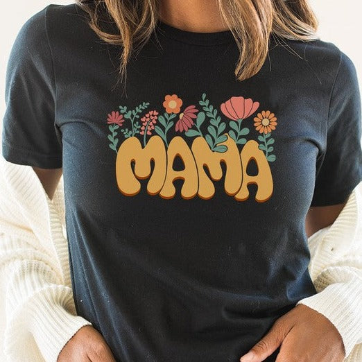 Plus Mama Flower Garden Spring Tee - Plus