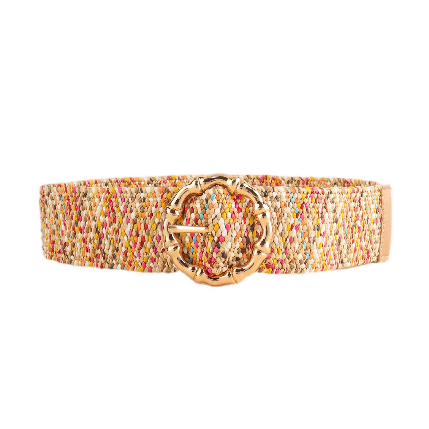 Multicolored Wide Belt