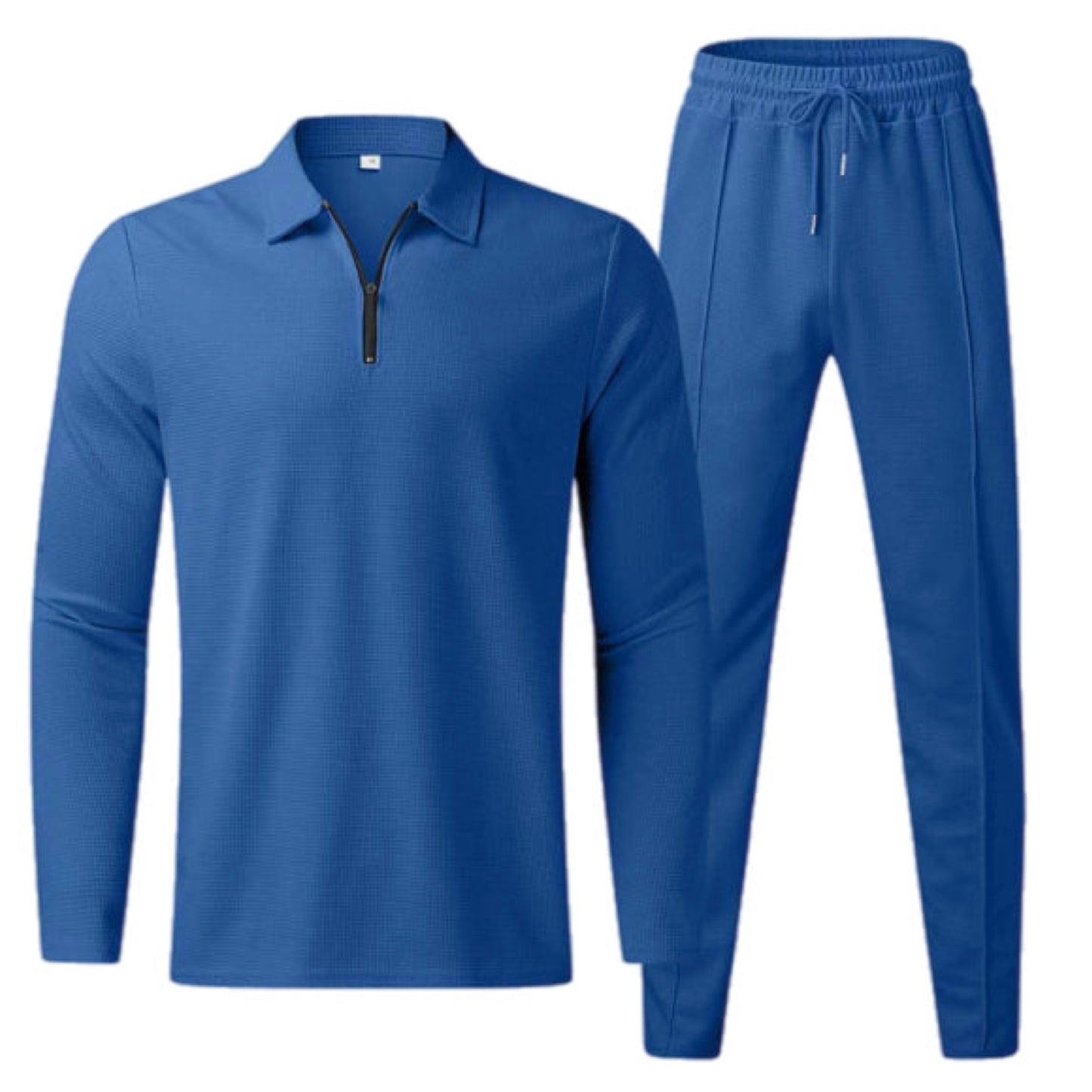 Long Sleeve Polo Shirt & Pant Set