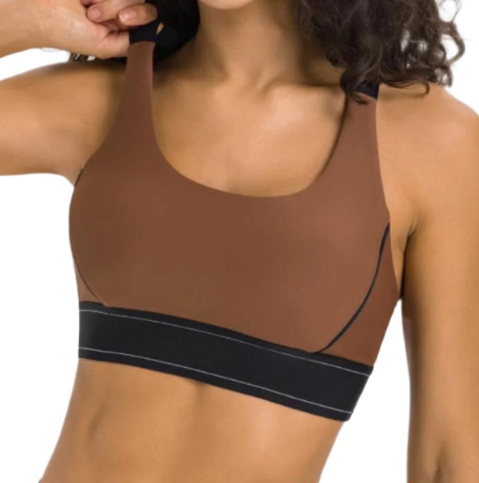 Contrast Sports Bra