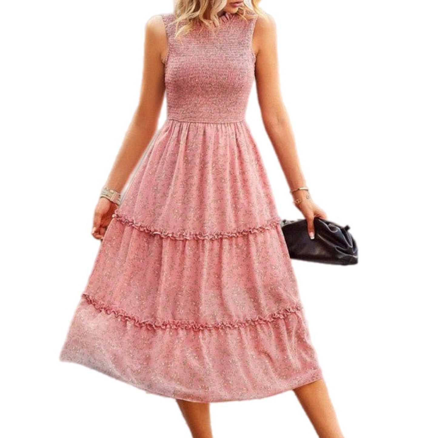 Floral Ruffled Dress