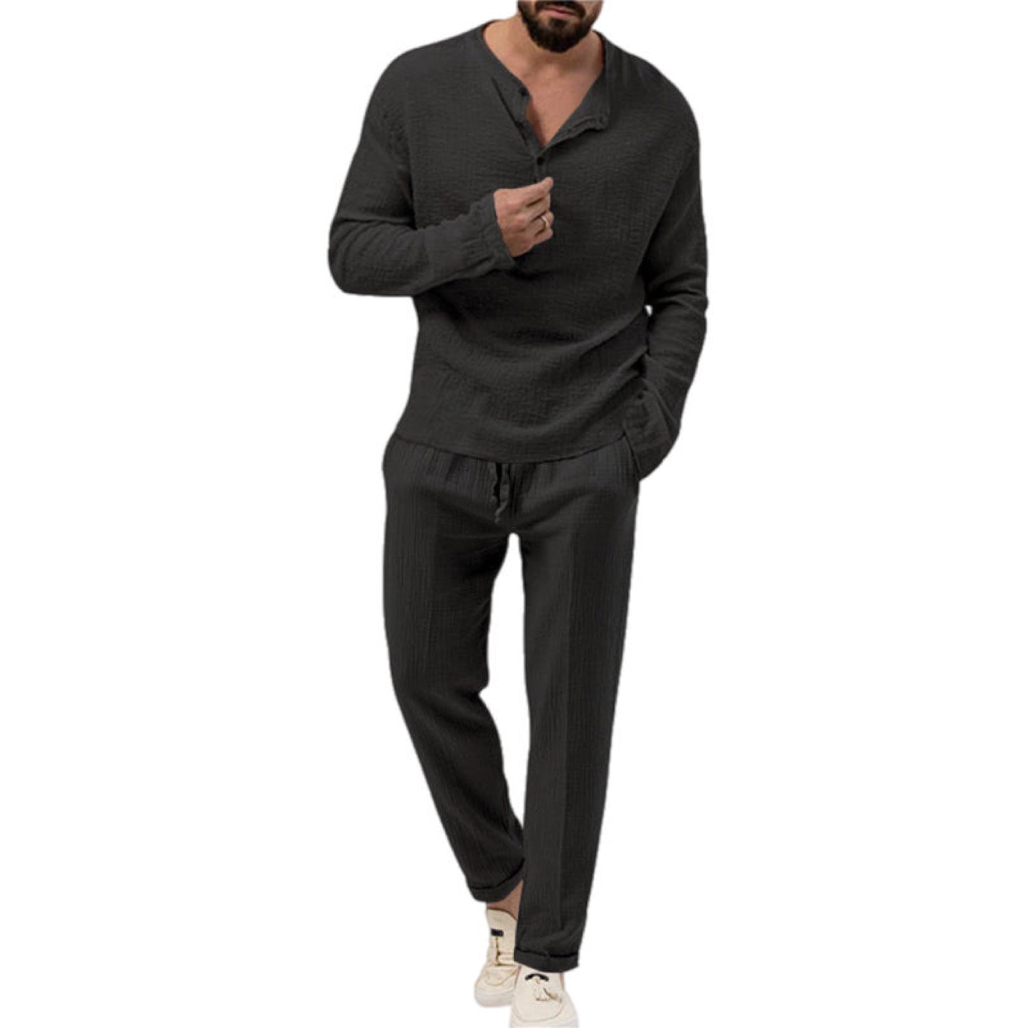 Long Sleeve Shirt & Trouser Set