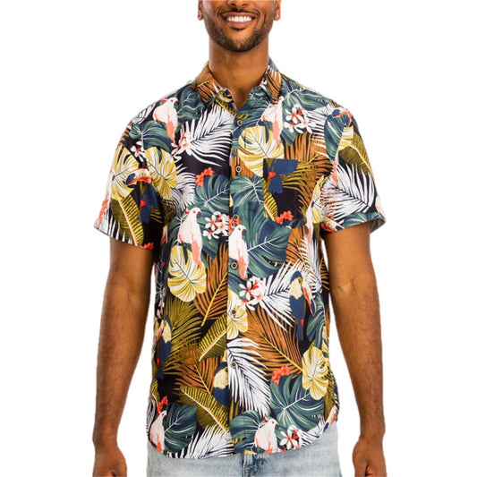 Tropical Parrot Paradise Shirt