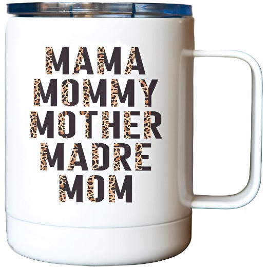 Leopard Mama Madre Mom Mug