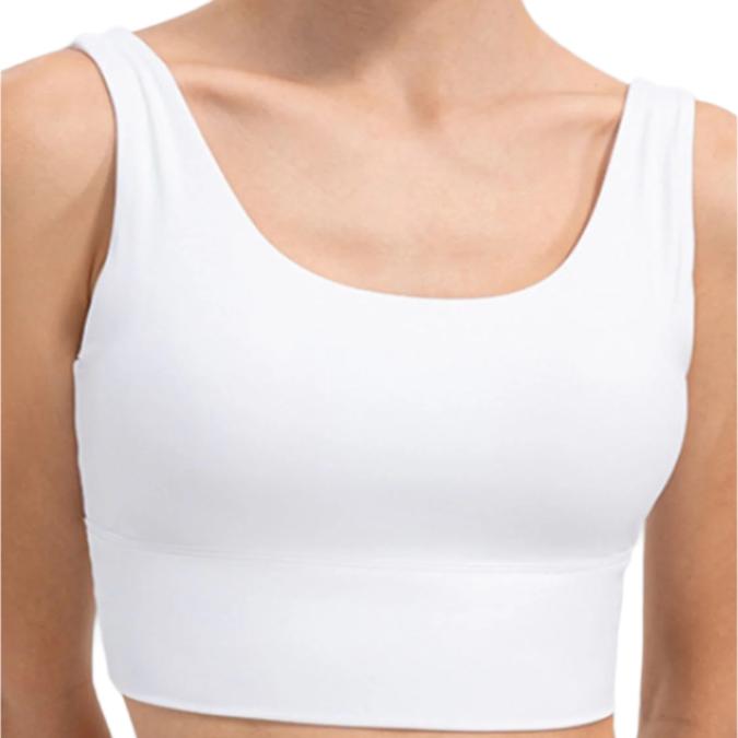 Scoop Neck Wide Strap Active Tank