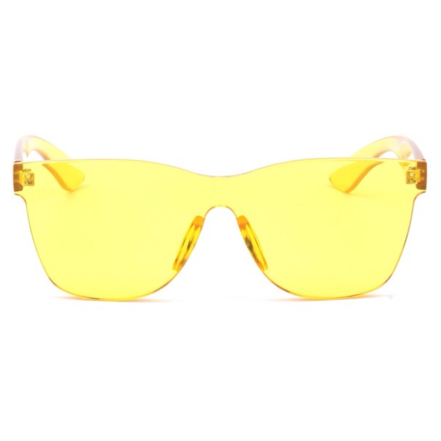 Unisex Square Tinted Lens Sunglasses