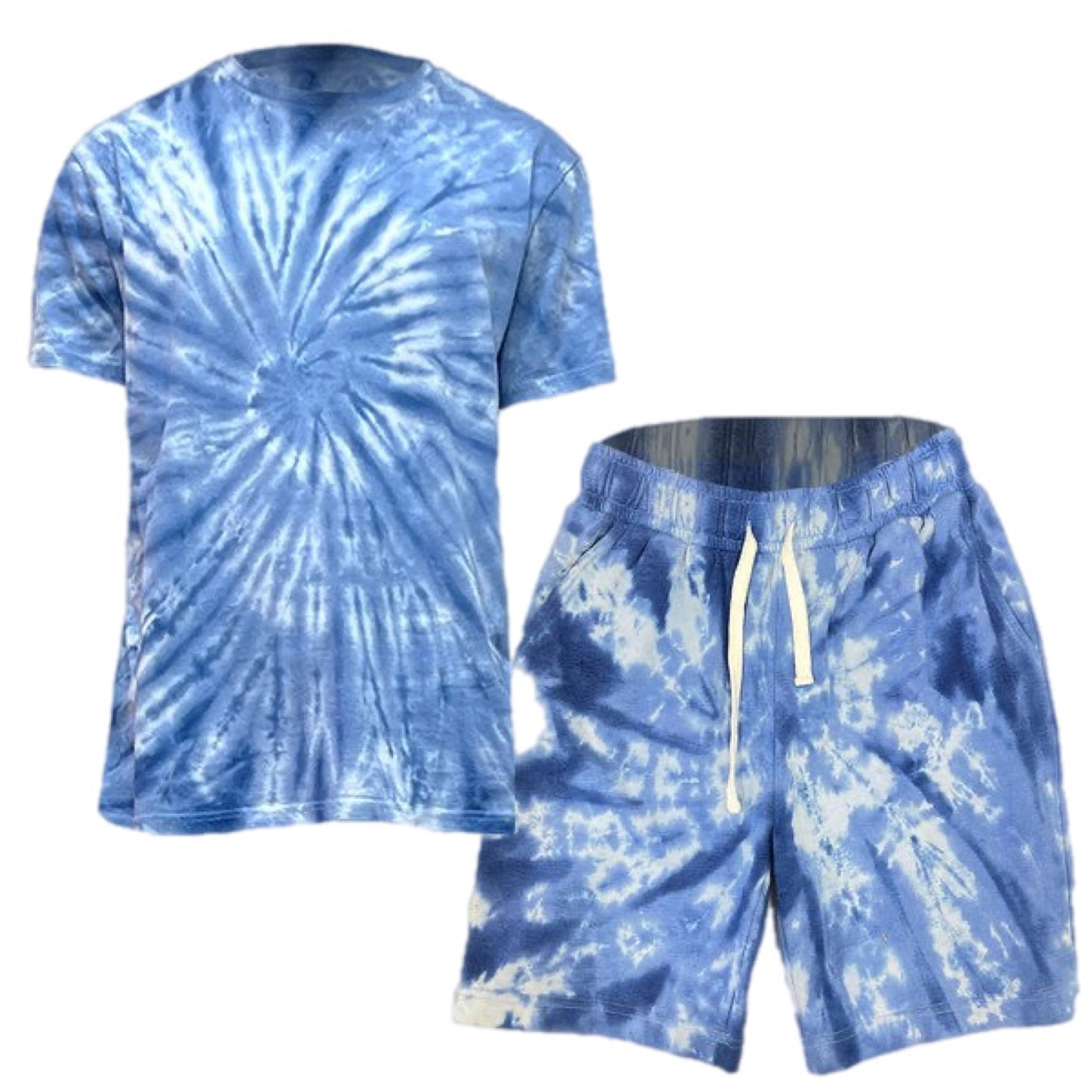 Groovy Vibes Tie-Dye Shirt and Short Set