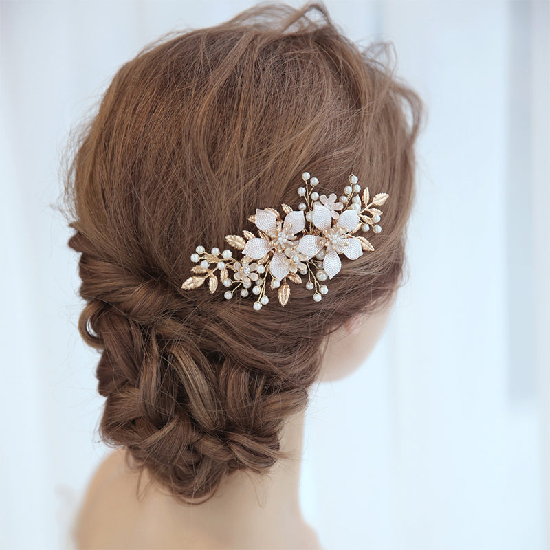 Bridal Pearl Hair Comb