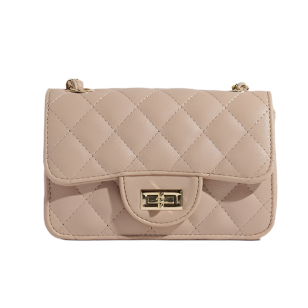 Quilted Vegan Leather Crossbody Bag