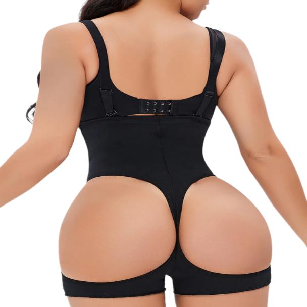 Cutout Under-Bust Shaping Bodysuit