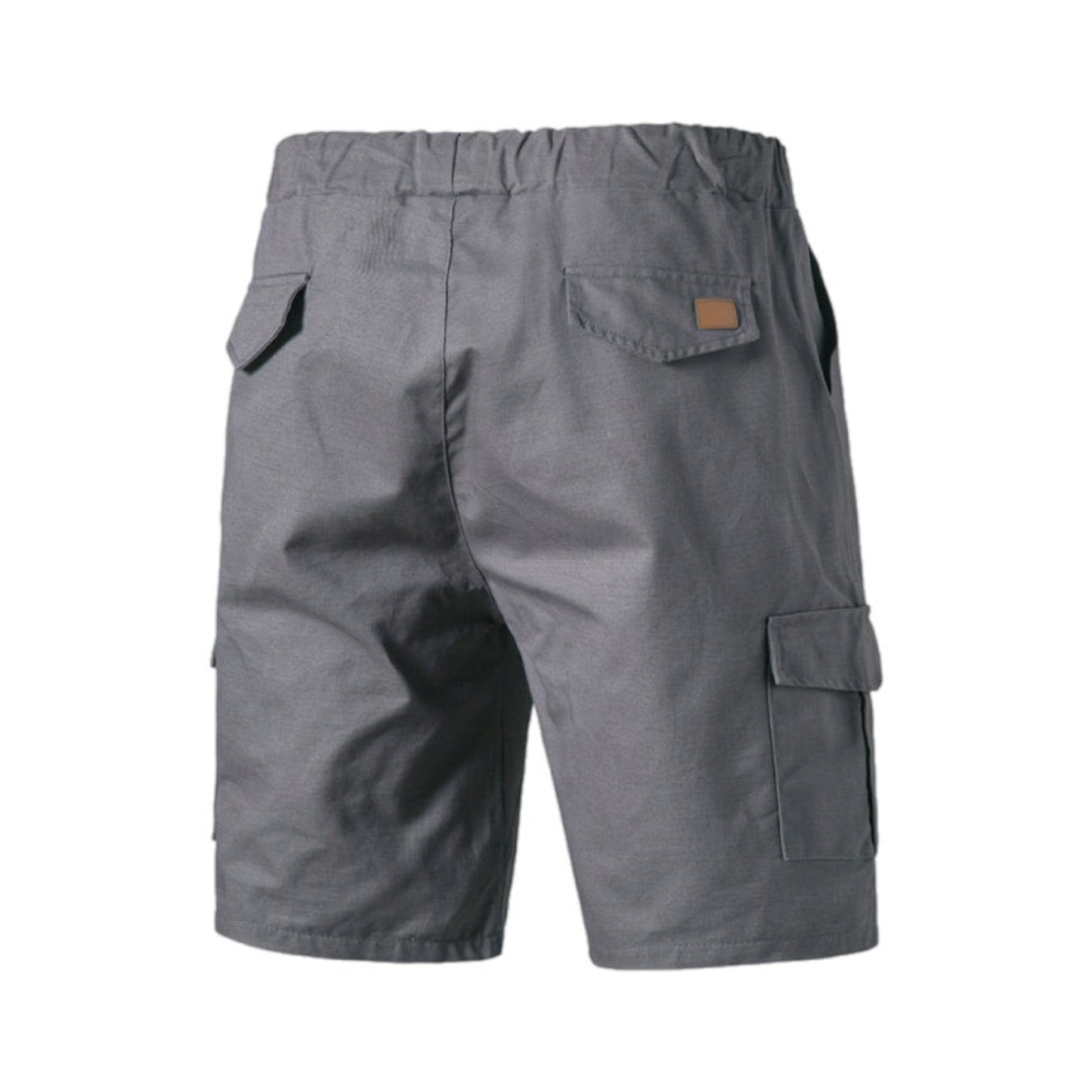 Woven Cargo Multi-Pocket Shorts