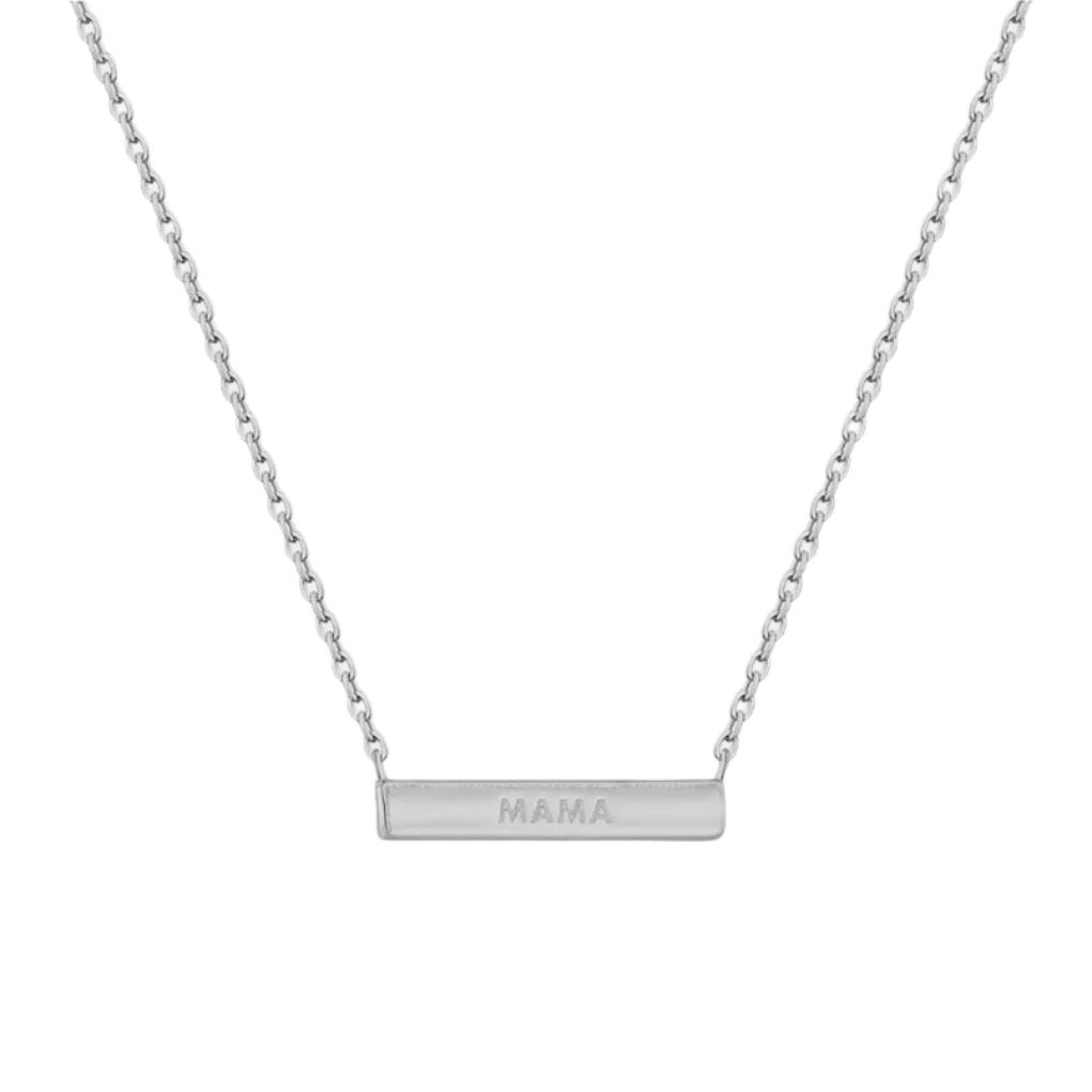 925 Sterling Silver Bar Necklace