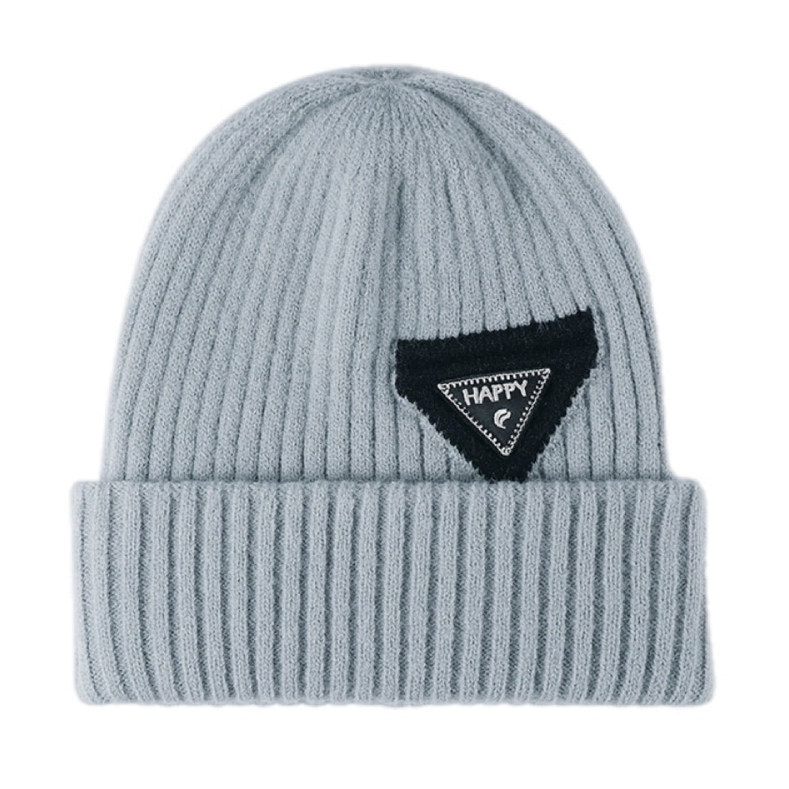 HAPPY Patch Beanie