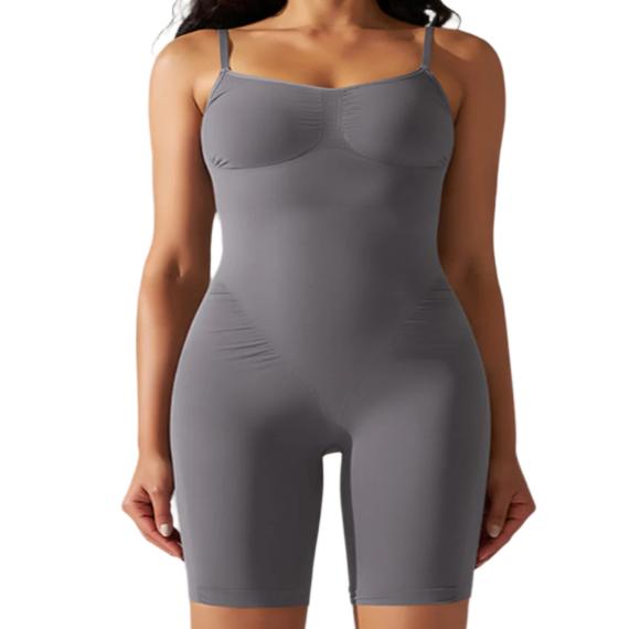 Spaghetti Strap Active Romper