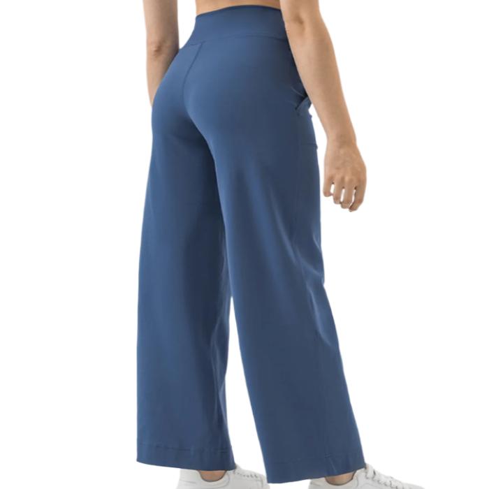 Drawstring Active Pants with Pockets