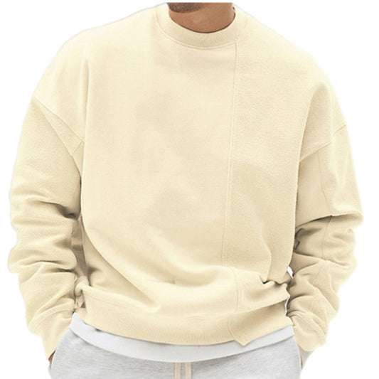 Men's Knitted Crew Neck Sweatshirt