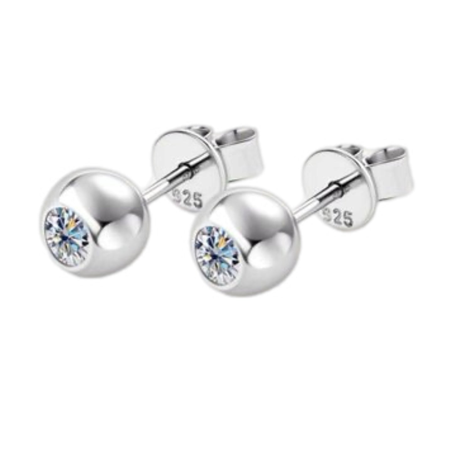 Moissanite Stud Earrings