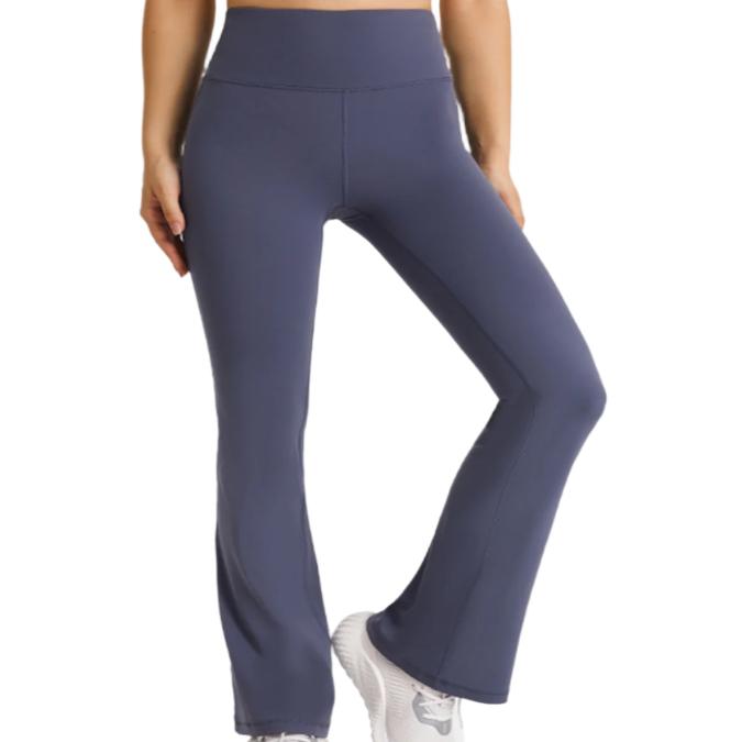 Elastic Waist Flare Yoga Pants