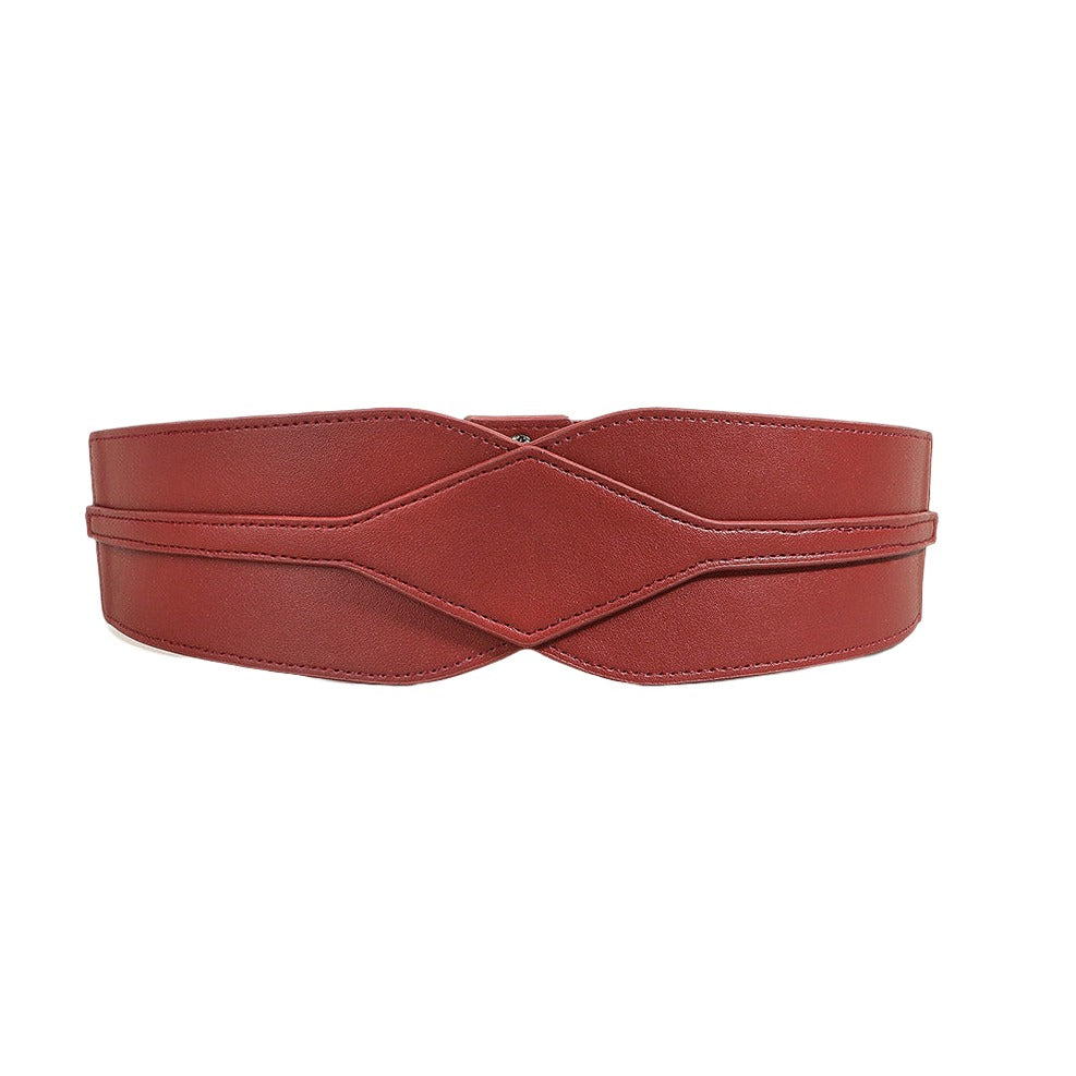 Elastic Wide Vegan Belt