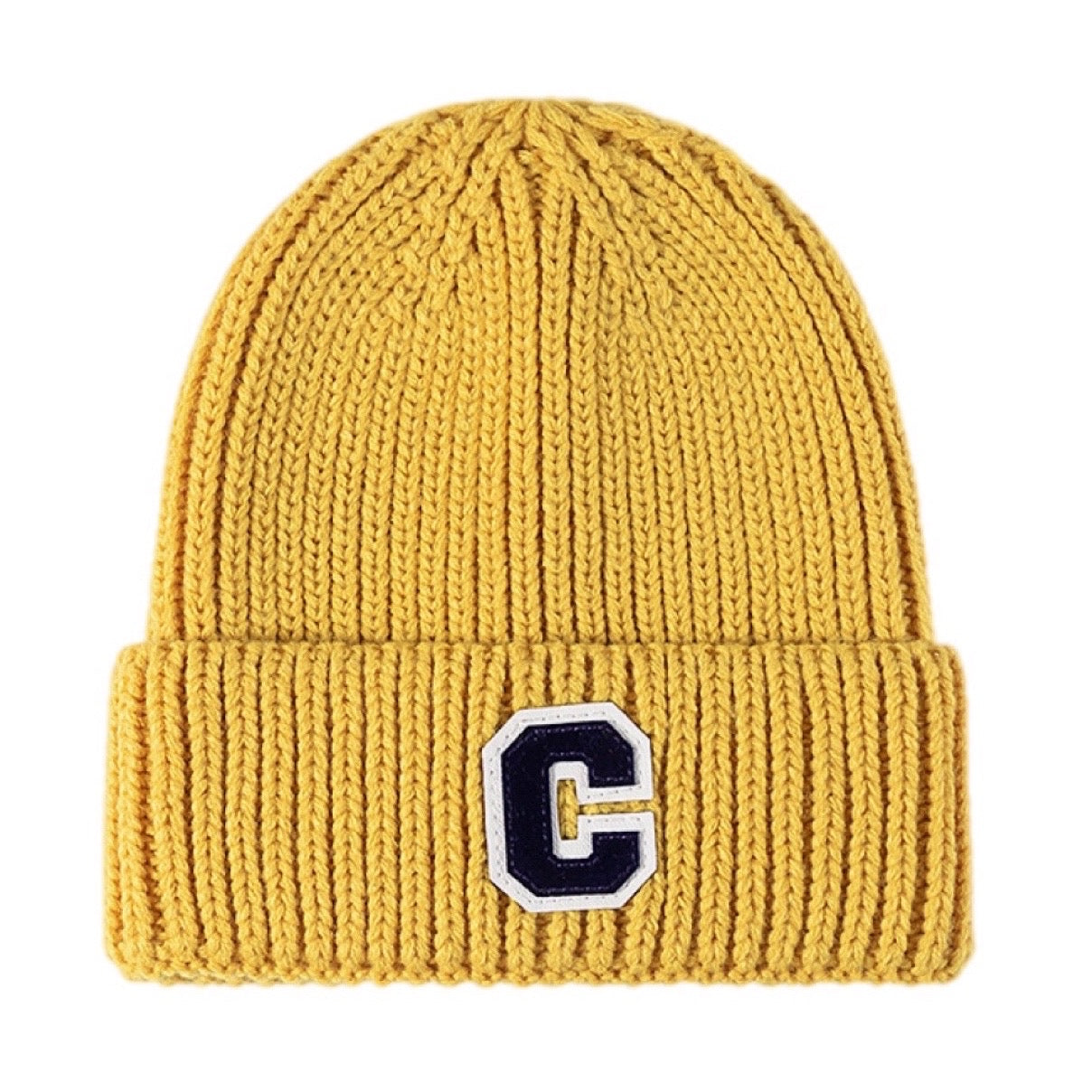 C Patch Cuffed Beanie