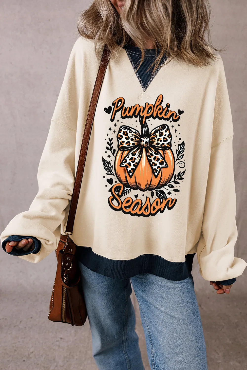 Pumpkin Season Graphic Sweatshirt