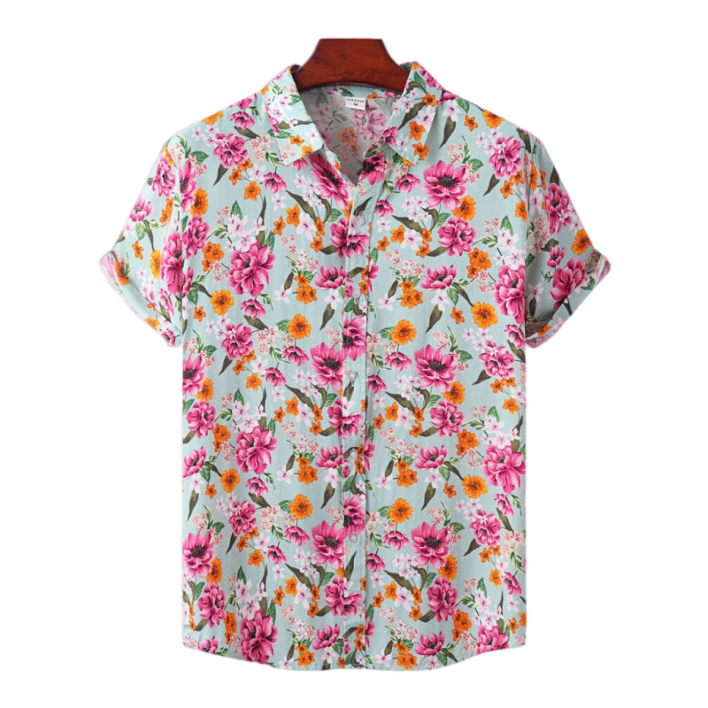 Short Sleeve Button Up Hawaiian Shirt