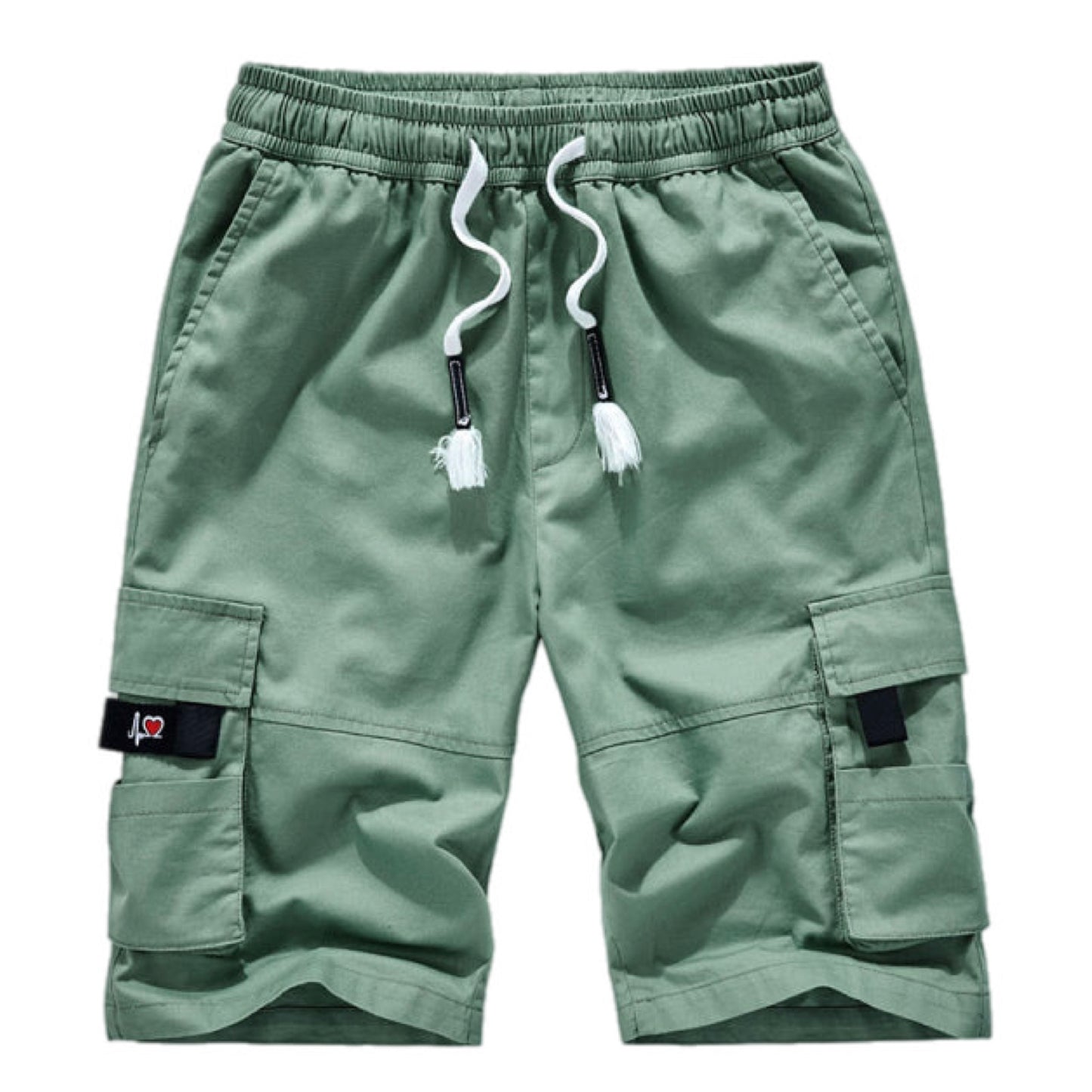 Multi-Pocket Cargo Shorts