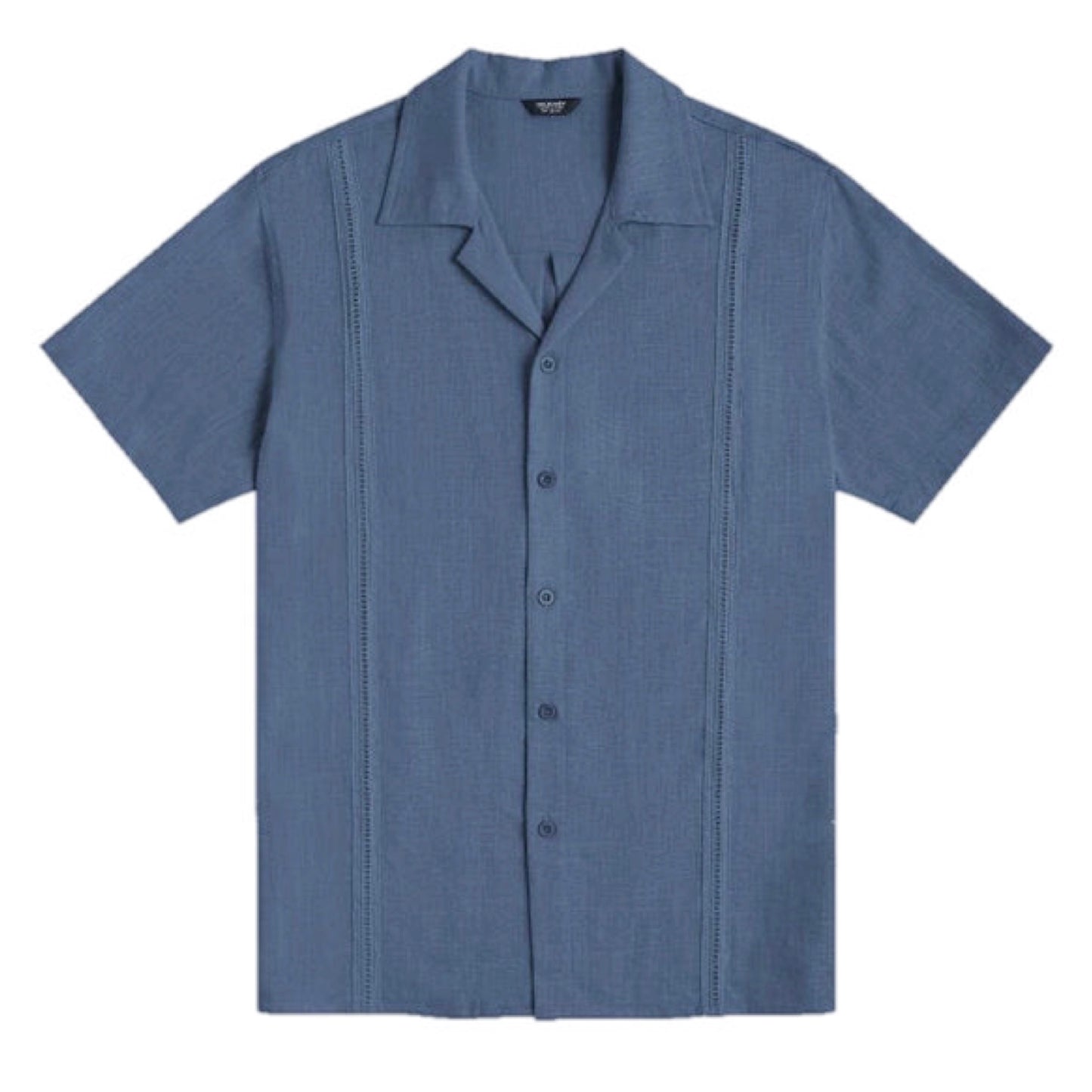 Linen Short Sleeve Button Up Shirt