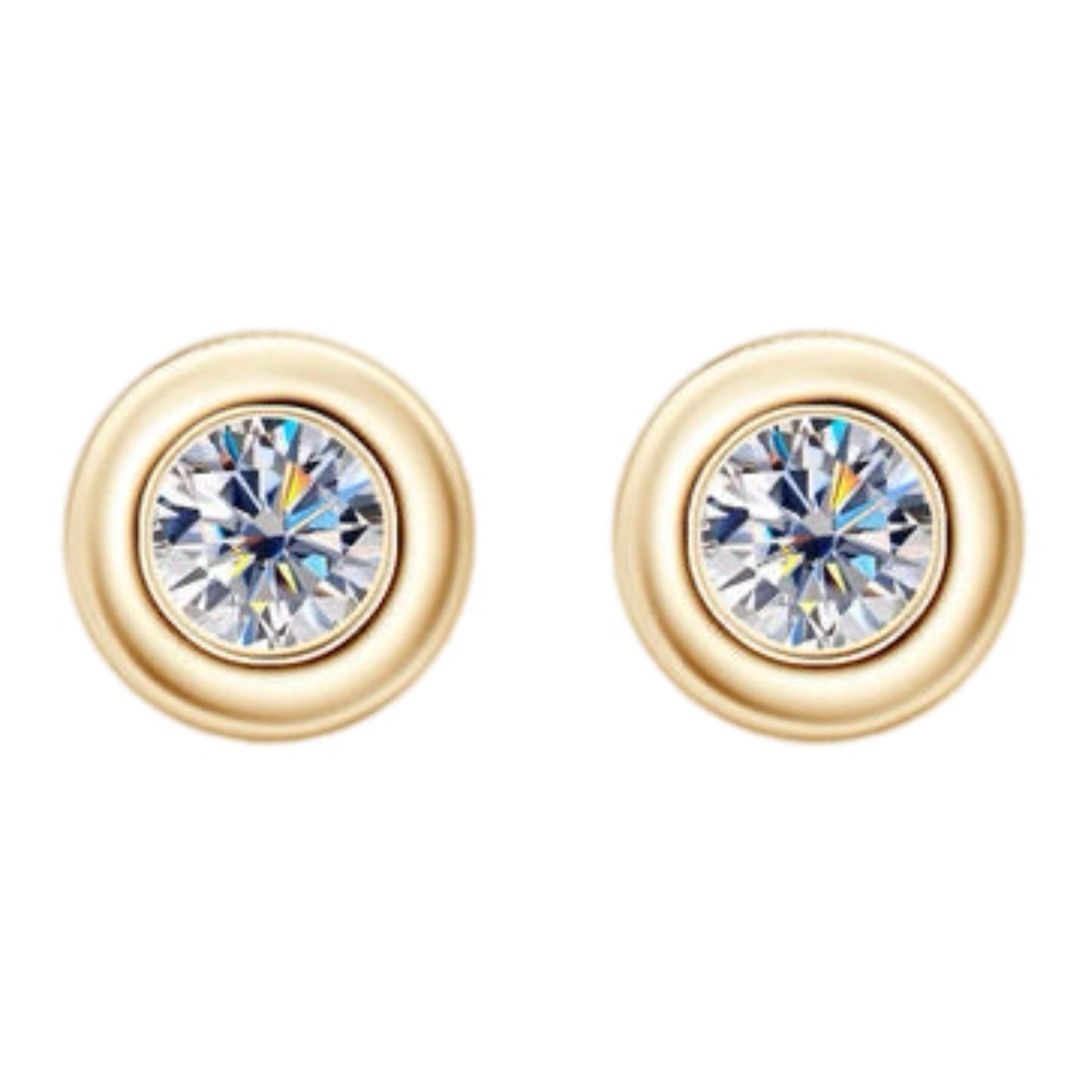 Moissanite Stud Earrings