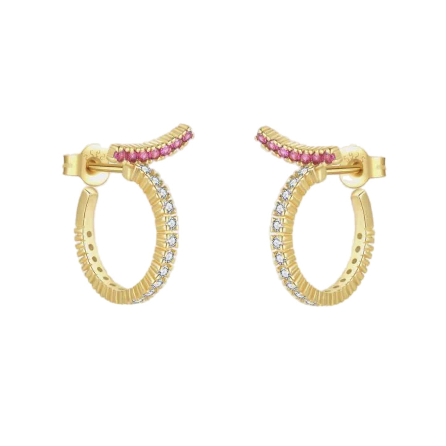 CZ Hoop Earrings