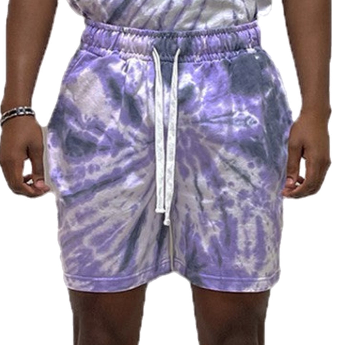 Cyclone Pinwheel Tie Dyed Shorts