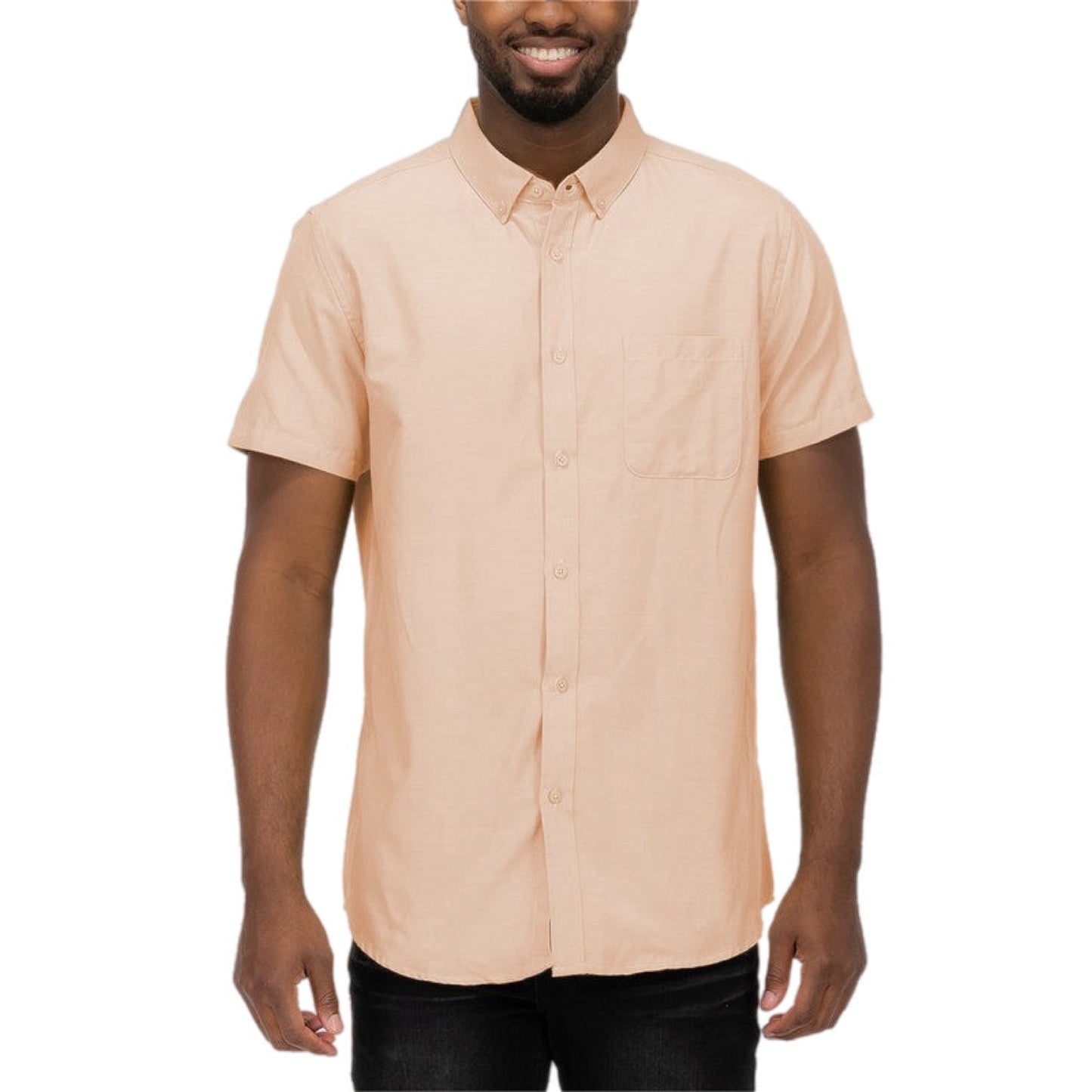 Breeze Pastel Button-Down Shirt