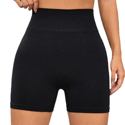 Wide Waistband Sports Shorts