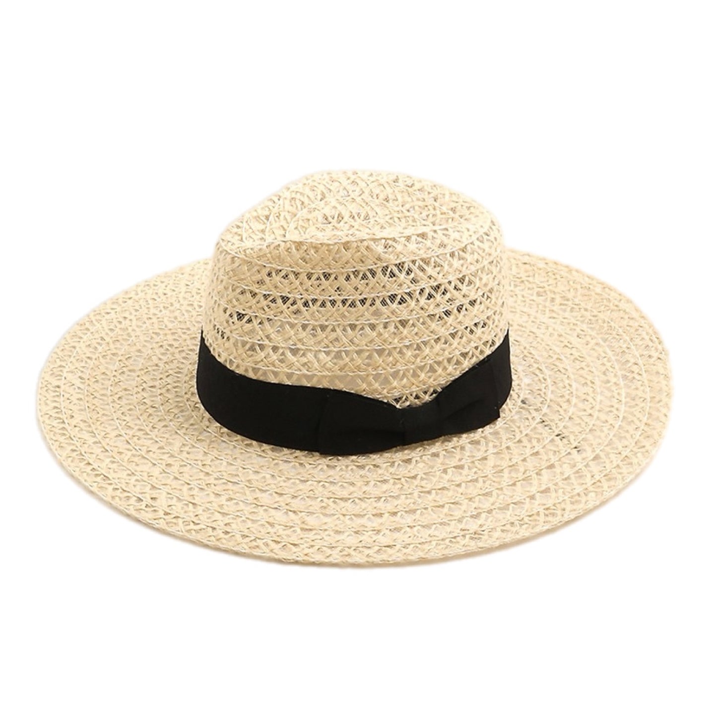 Wide Brim Straw Weave Sun Hat