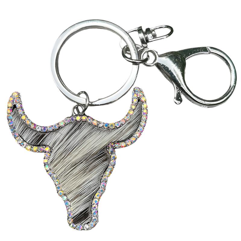 Bull Pendant Keychain