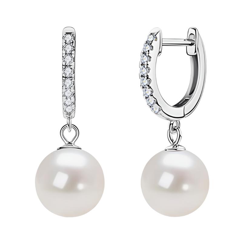 925 Sterling Silver Freshwater Pearl Earrings