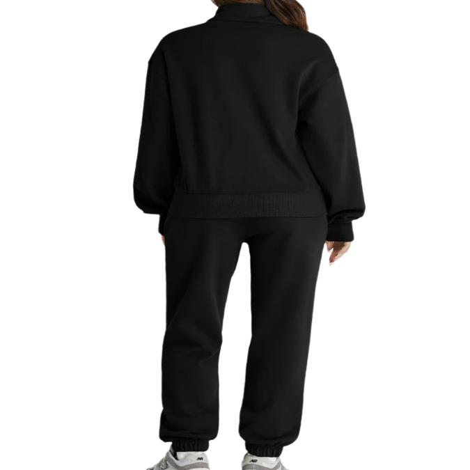 Half Zip Long Sleeve Top & Joggers Lounge Set