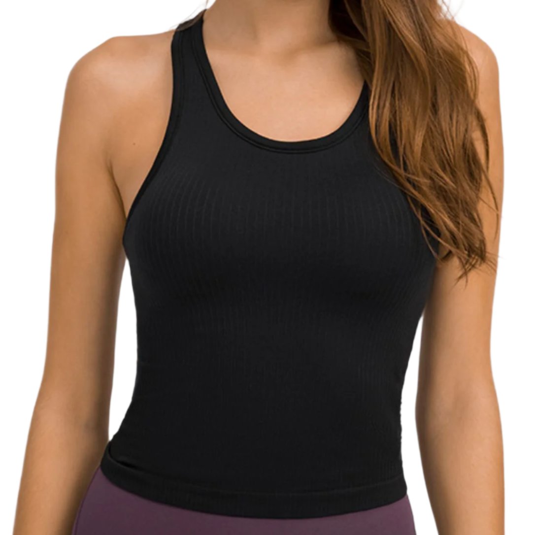 Round Neck Racerback Active Tank