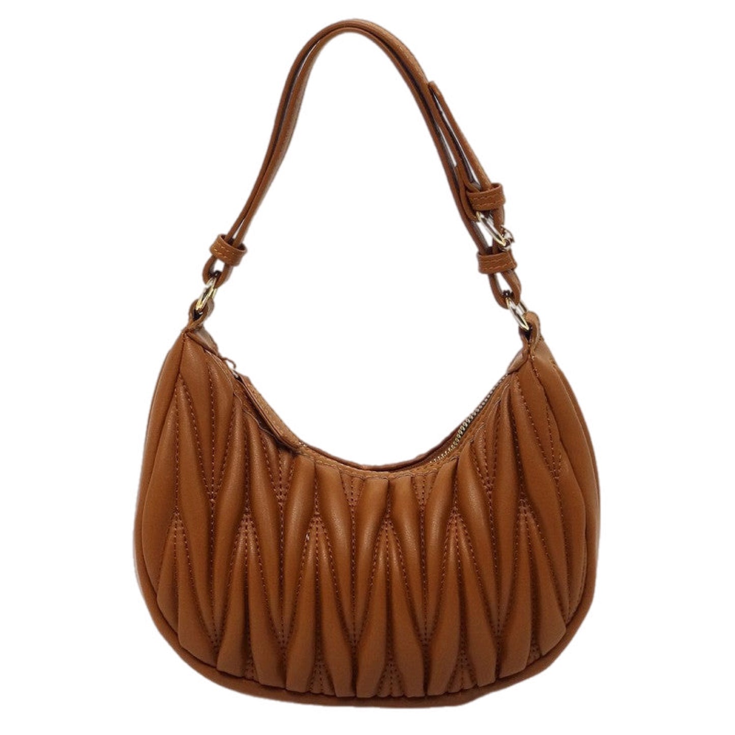 Chevron Quilted Shoulder Bag