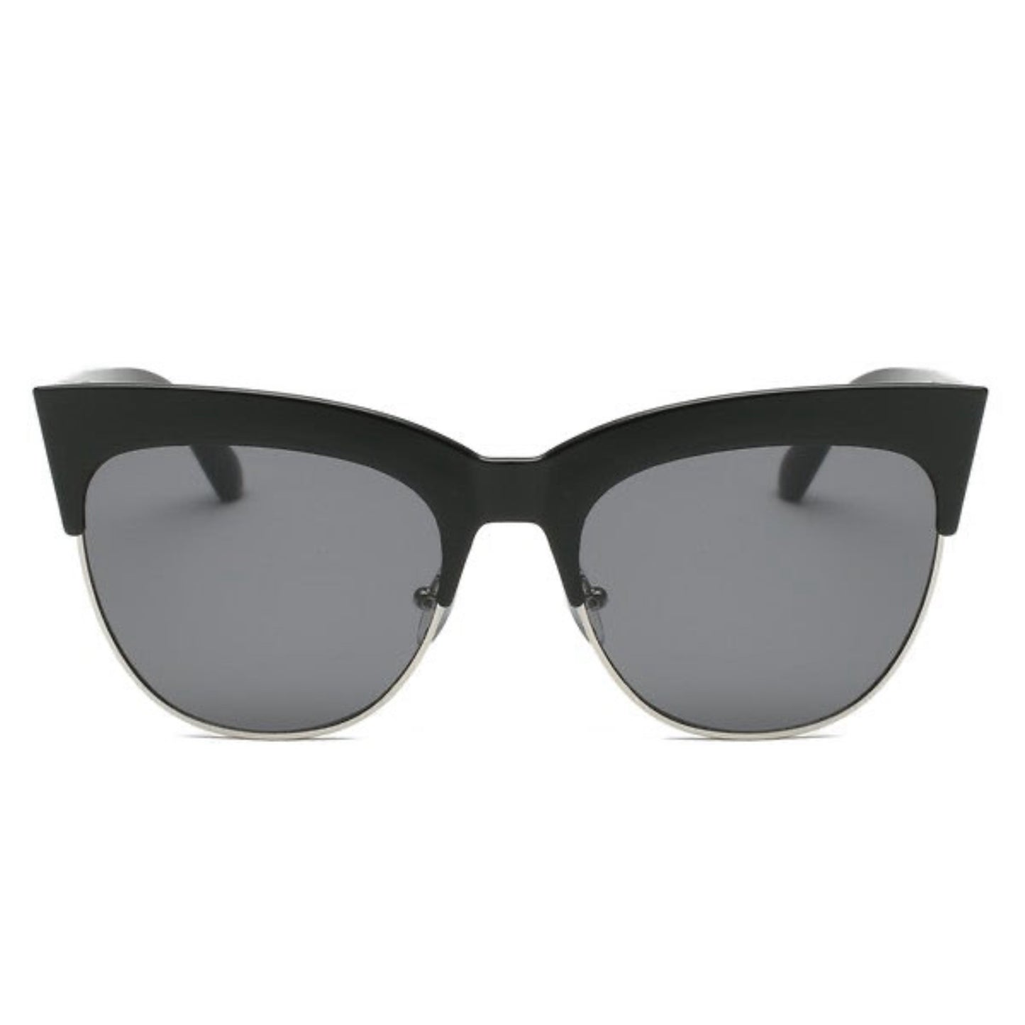 Half Frame Cat Eye Sunglasses